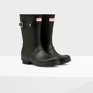 Women’s Hunter Original Short Rain Boots Black